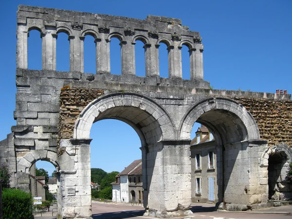Ρωμαϊκή πόλη πύλη — Φωτογραφία Αρχείου