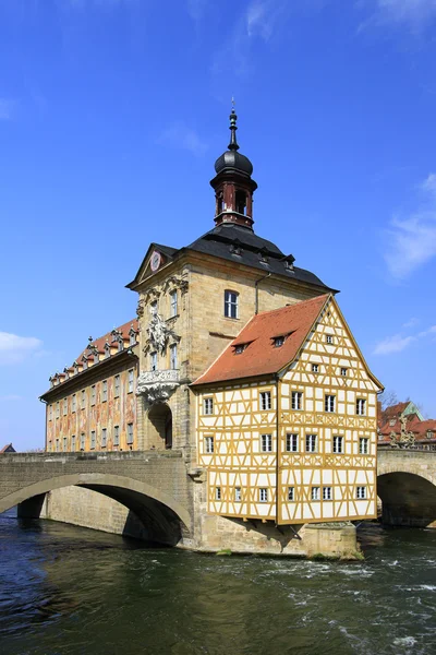 Altes Rathaus, Bamberg, Bayern, Deutschland — Stockfoto
