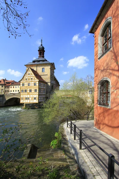 Ayuntamiento Viejo, Bamberg, Baviera, Alemania —  Fotos de Stock