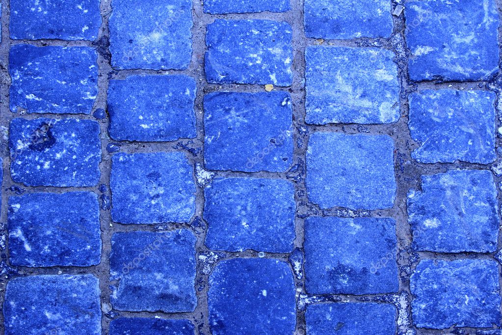 Piedras pavimentadas azules: fotografía de stock © joachimopelka