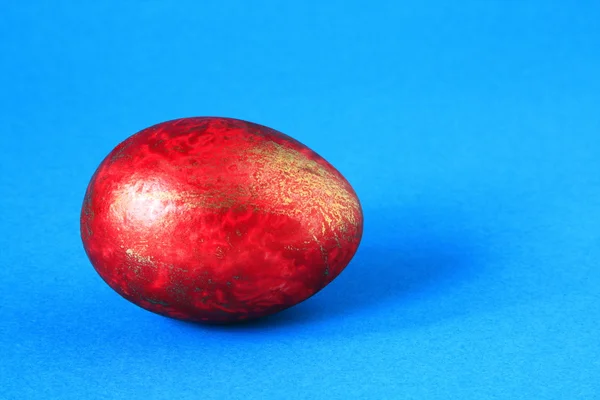 Röd påskägg — Stockfoto