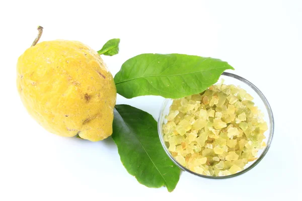 Candied lemon-peel — Stock Photo, Image