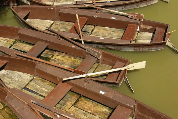 Barcos de madeira — Fotografia de Stock
