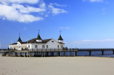 Pier of Ahlbeck clipart