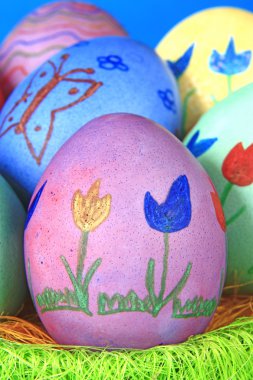 Easter eggs clipart