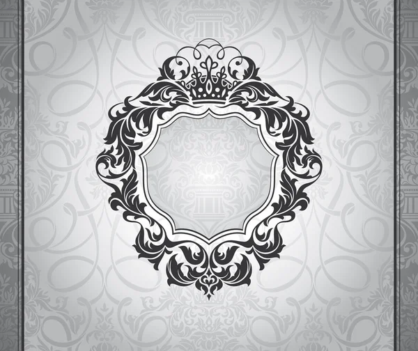 Abstract vintage frame — Stock Vector