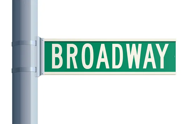 Broadway tecken — Stock vektor