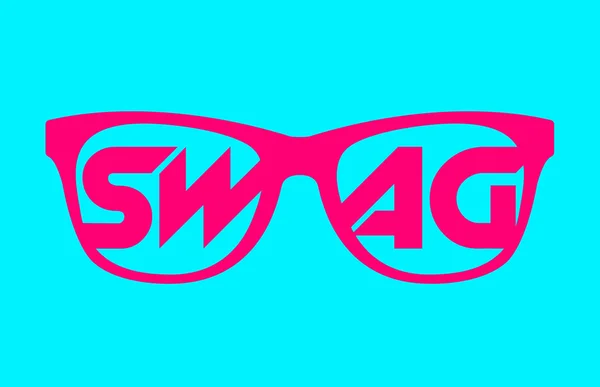 Swag bril — Stockvector