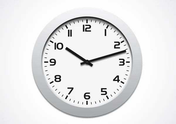 Horloge moderne — Image vectorielle