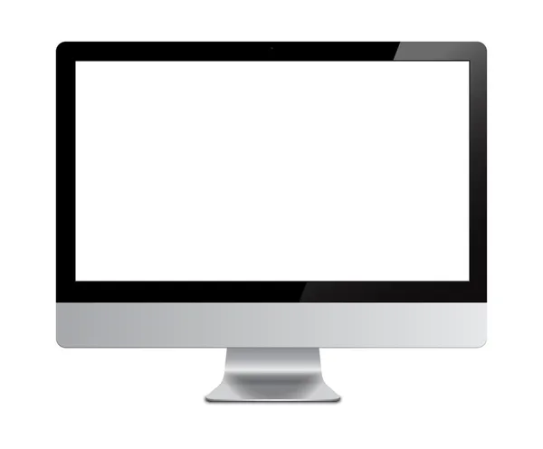 Экран компьютера изолирован — стоковый вектор