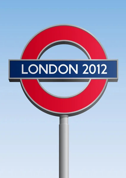 Londra 2012 işareti — Stok Vektör
