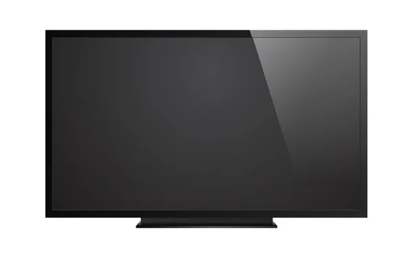 Tv met groot scherm — Stockvector