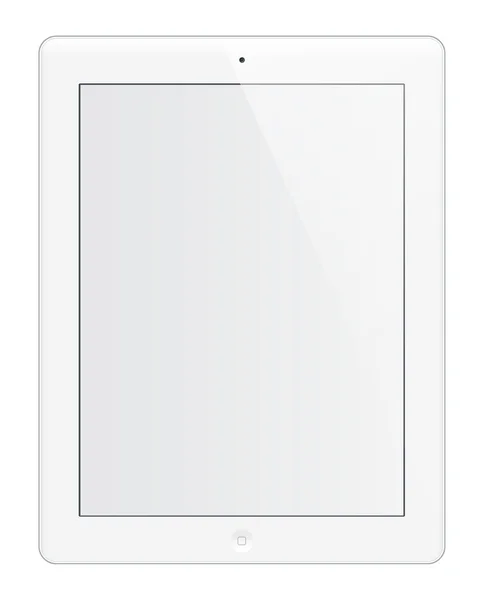 Fehér tabletta — Stock Vector
