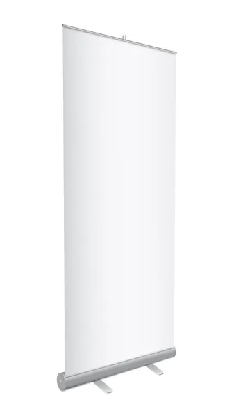 Banner roll-up en blanco — Vector de stock