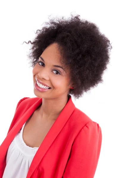 Portrait of a beautiful african american woman — Stock Photo, Image