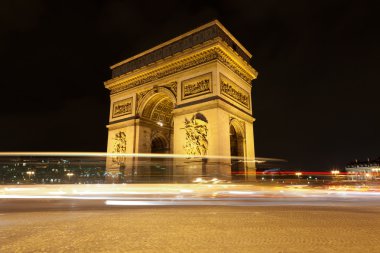 Zafer Takı - Paris, Fransa 'da geceleyin Zafer Kemeri