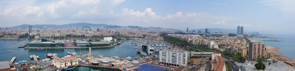 Vista panorámica de Barcelona en España — Foto de Stock