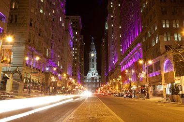 Philadelphia sokaklarında gece