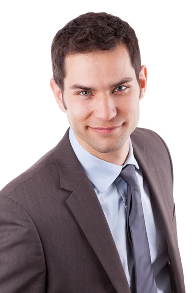 Portrait of a young caucasian business man — Stock Photo, Image
