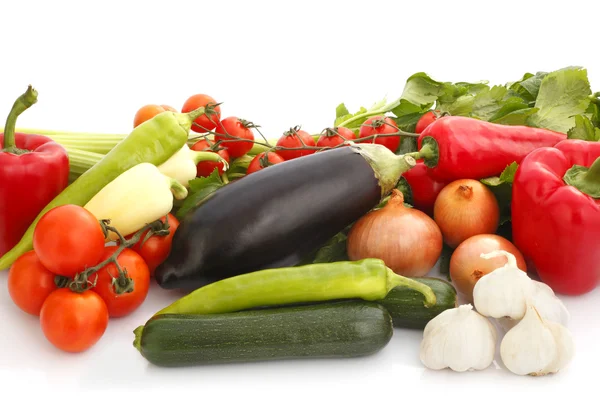 Colorful vegetable arrangement — Stock Photo, Image