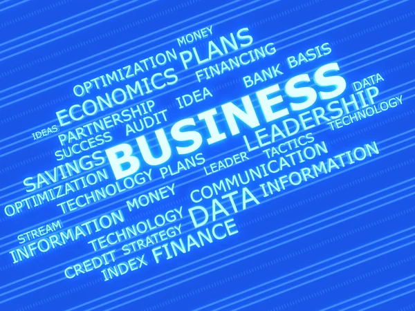 stock image Business related words