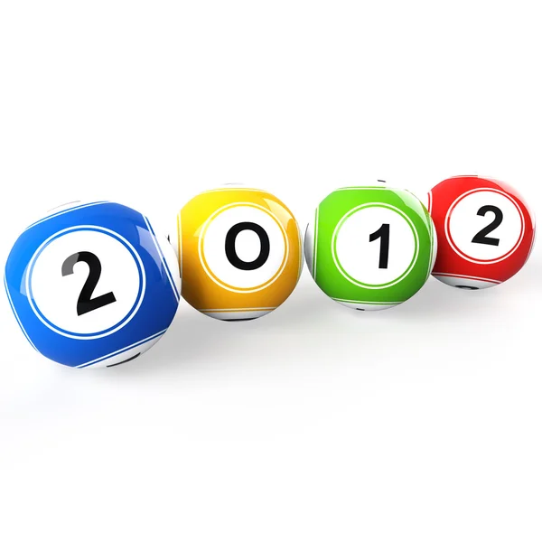 Nieuwe jaar 2012 — Stockfoto