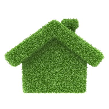 Grass house clipart