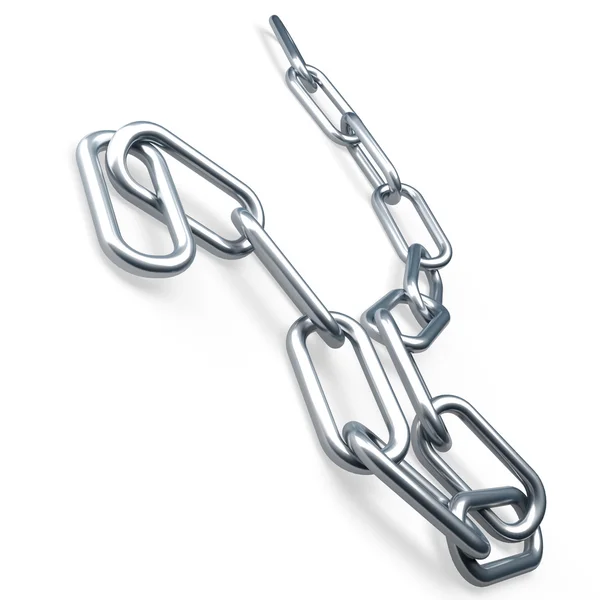 Metallic chain — Stock Photo, Image