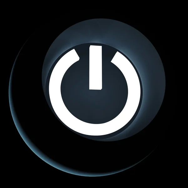 Power icon — Stock Photo, Image