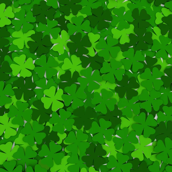 Achtergrond gemaakt van groene bladeren — Stockfoto