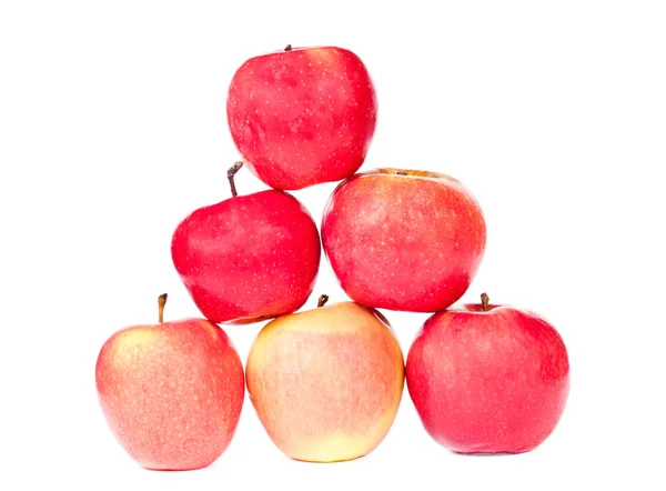 Las manzanas son rojas — Foto de Stock