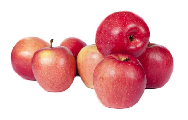 Jablka jsou červené — Stock fotografie
