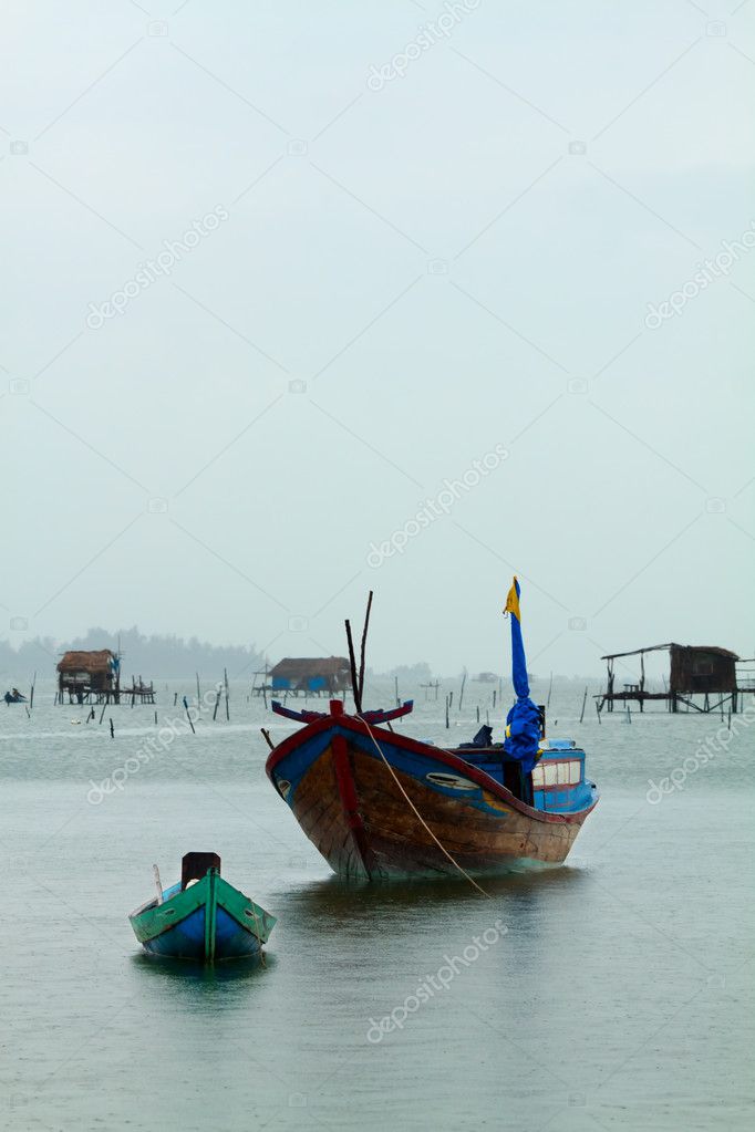 Two fishing boats