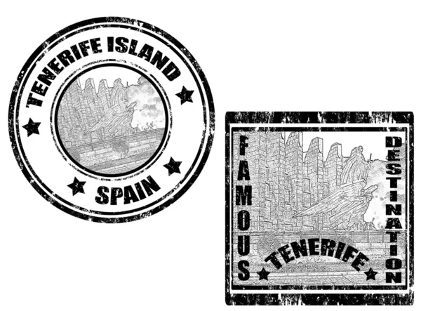 Tenerife stamp — Stock Vector