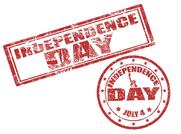 Onafhankelijkheidsdag stempel — Stockvector