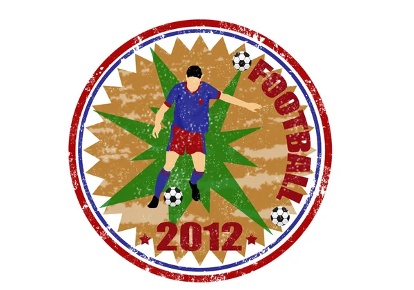 足球 2012 — 图库矢量图片