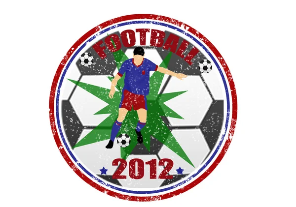 足球 2012 — 图库矢量图片