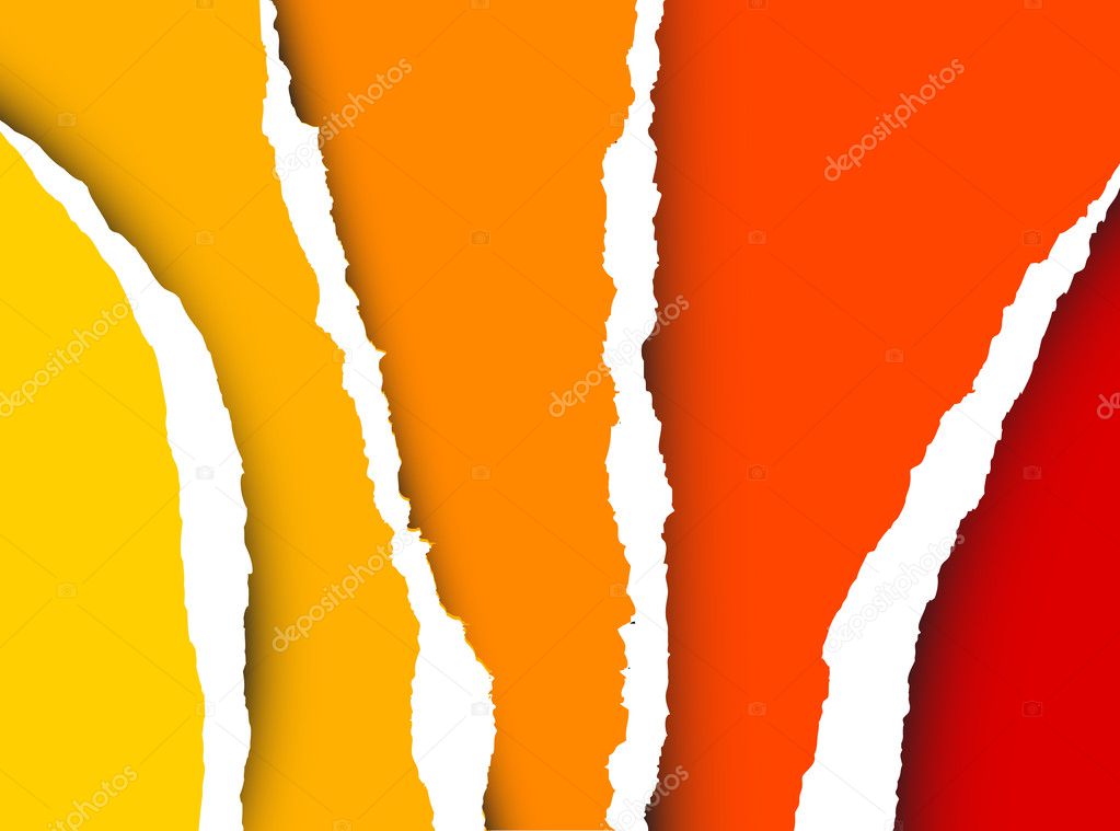 Vector Tear paper - abstract background