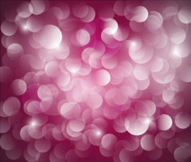 Purple Vector bokeh background clipart