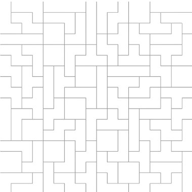 Detaylı tasarım arka plan beyaz tetris oyunu