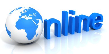 Dünya Dünya küre mavi online kelime ile