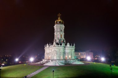 Church of Holy Virgin of Sign at Dubrovitsy clipart