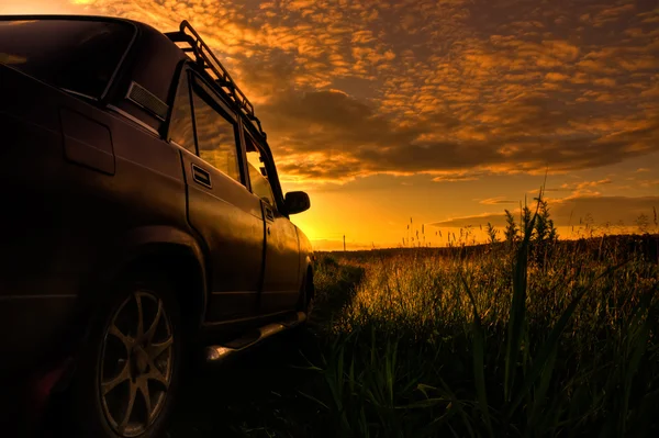 stock image Old soviet car