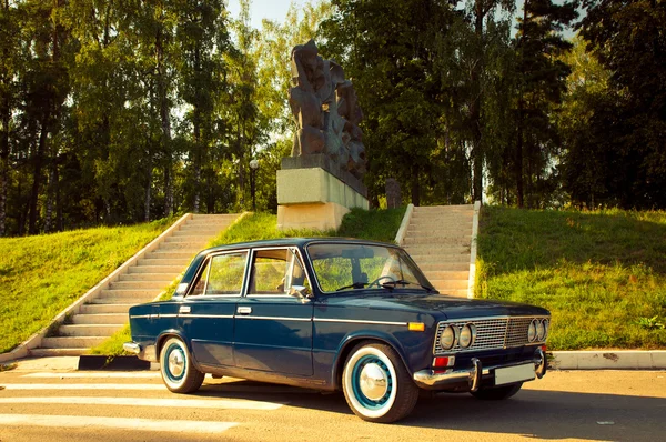 Old soviet car — Stock Photo, Image