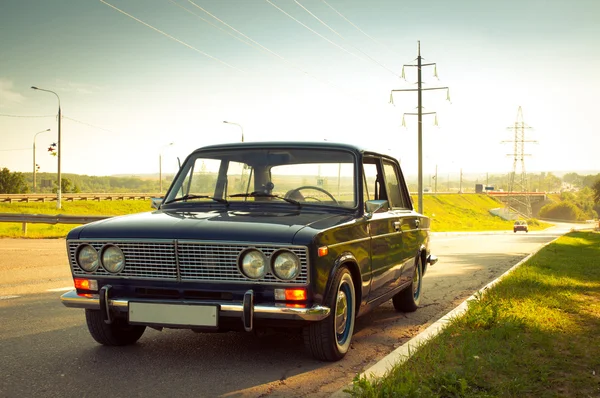 Старі радянські автомобіля — стокове фото