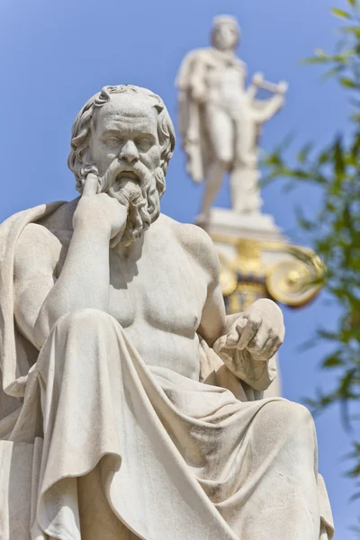 De oude Griekse filosoof socrates — Stockfoto