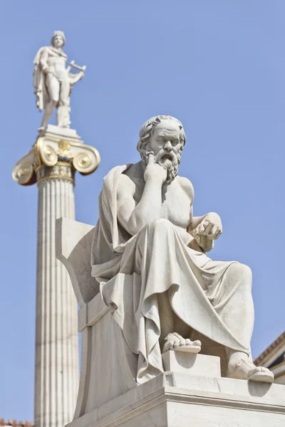 The ancient Greek philosopher Socrates — Stock Photo, Image