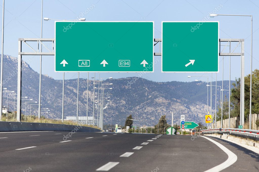 Road sign — Stock Photo © stefanel #10726122