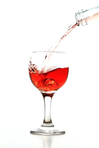 Ein Glas Wein — Stockfoto