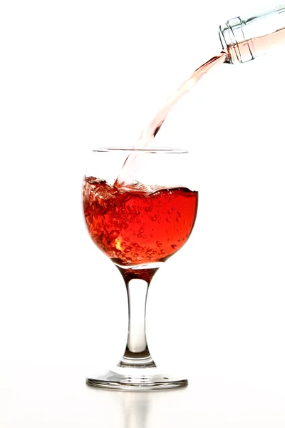 Ein Glas Wein — Stockfoto